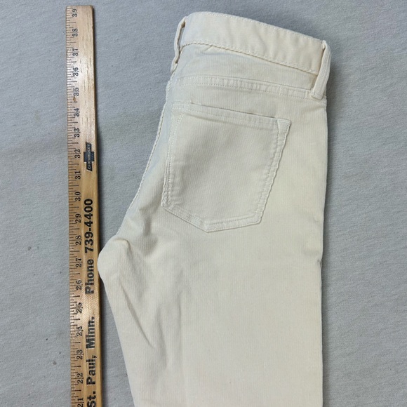 NEW Banana Republic Mid Rise Straight Leg Corduroy Pants Size 27 U - Picture 2 of 10